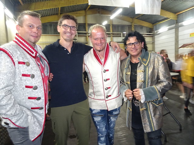 Jürgen Lang und die Musiker