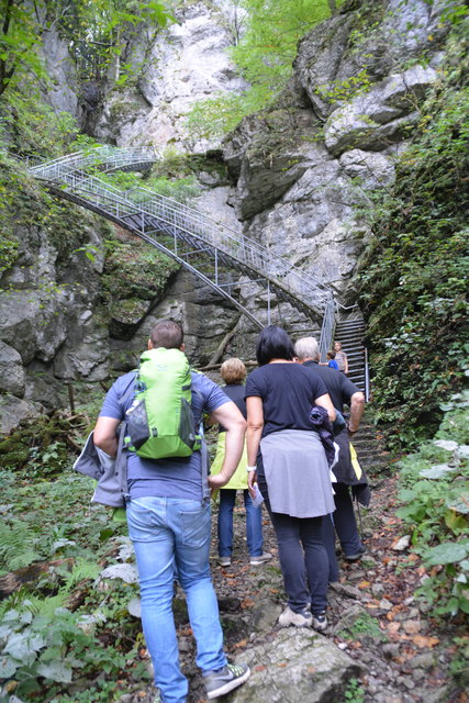 Durch den Naturpark Ötscher-Tormäuer ging's hinauf zum Einstieg der Ötscher-Tropfsteinhöhle.