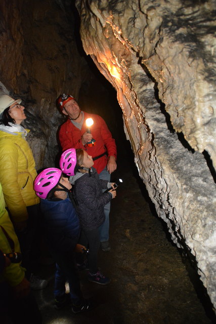 In der Ötscher-Tropfsteinhöhle erhält man faszinierende Einblicke in die Welt der Stalaktiten und Stalagmiten.