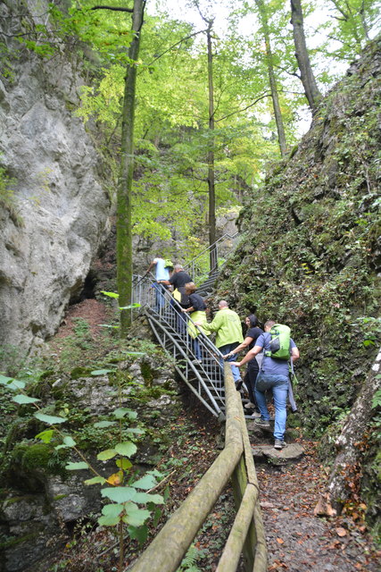 Durch den Naturpark Ötscher-Tormäuer ging's hinauf zum Einstieg der Ötscher-Tropfsteinhöhle.