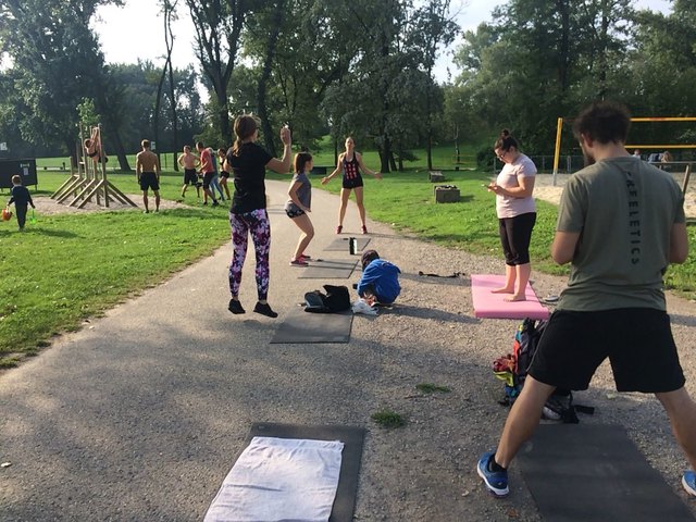 Hartes Training ist angesagt: Hier wird trainiert.