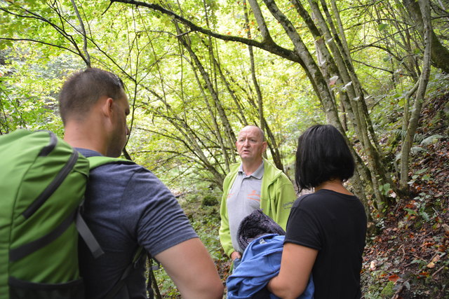 Durch den Naturpark Ötscher-Tormäuer ging's hinauf zum Einstieg der Ötscher-Tropfsteinhöhle.