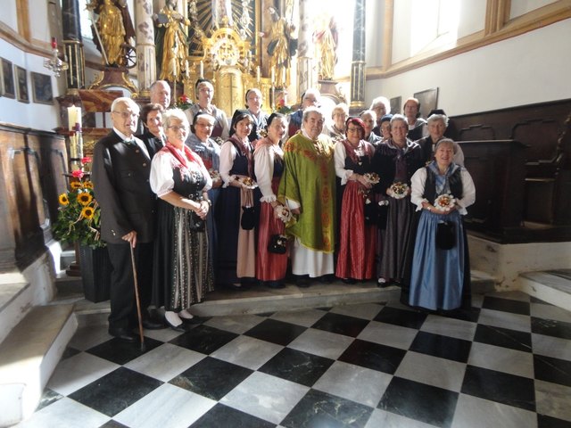 Die Jubiläumsfeier begann mit einem Gottesdienst | Foto: KK