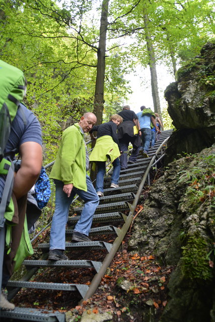 Durch den Naturpark Ötscher-Tormäuer ging's hinauf zum Einstieg der Ötscher-Tropfsteinhöhle.