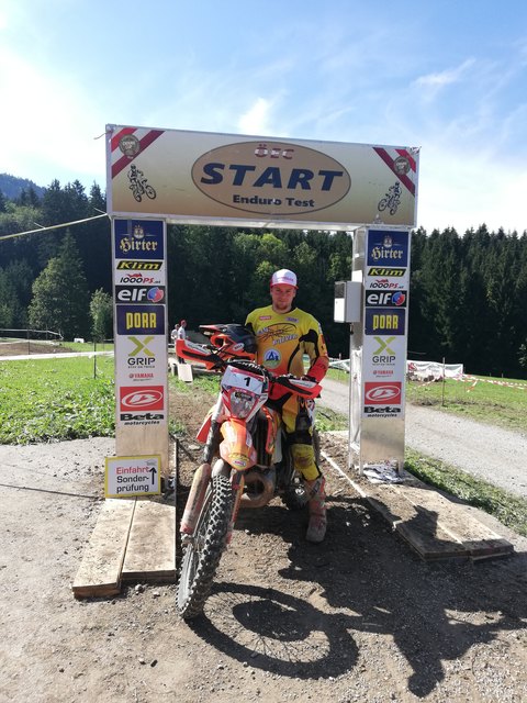 Der Osttiroler Martin Ortner kann auf eine nahezu perfekte Rennsaison zurückblicken.