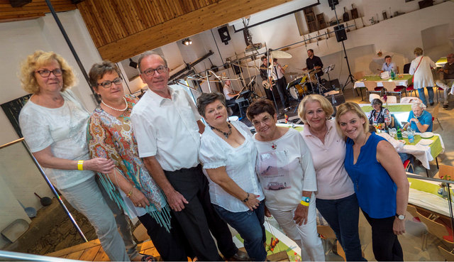 Das Museumsteam mit Heidi Edlinger, Heidi Böckel, Rüdiger Böckel, Elfi Sattler, Inge Feeberger, Waltraud Schopf und Valerie Böckel (v.l.). | Foto: Stefan Lendl