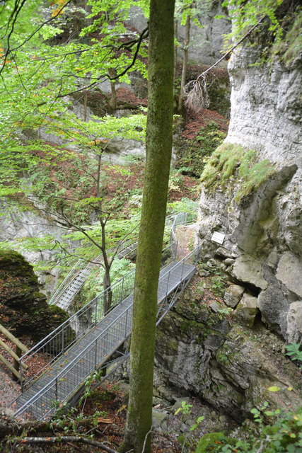 Durch den Naturpark Ötscher-Tormäuer ging's hinauf zum Einstieg der Ötscher-Tropfsteinhöhle.