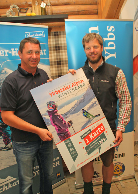 Die Initiatoren Herbert Zebenholzer und Andreas Buder.