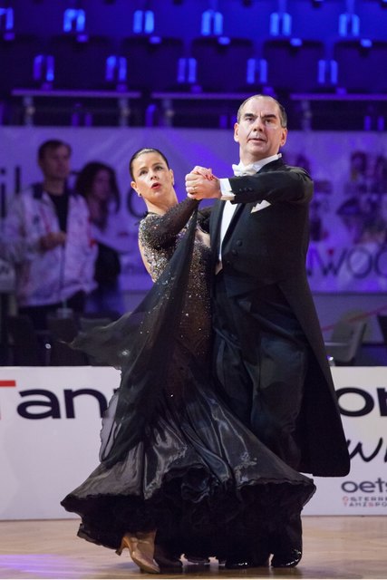 Friedrich Königstorfer & Michaela Heininger - um einen einzigen Punkt den 3.Platz bei der OÖ Meisterschaft Sen. verfehlt! | Foto: mit freundlicher Genehmigung ©Regina Coutier