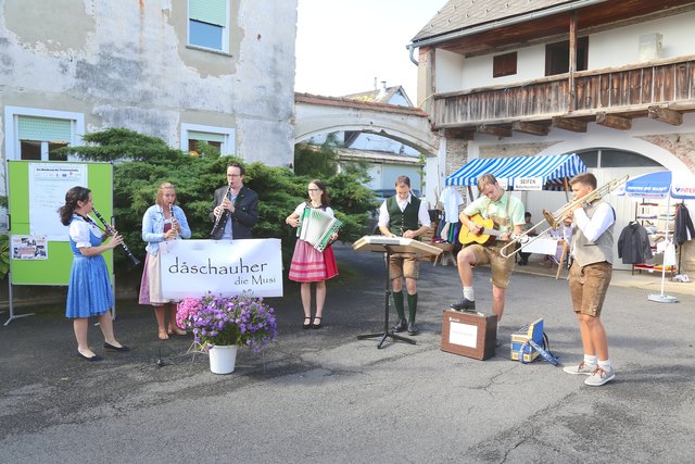 Unter anderem präsentierte die Gruppe "daschauher, die Musi" ihr klangvolles Repertoire.