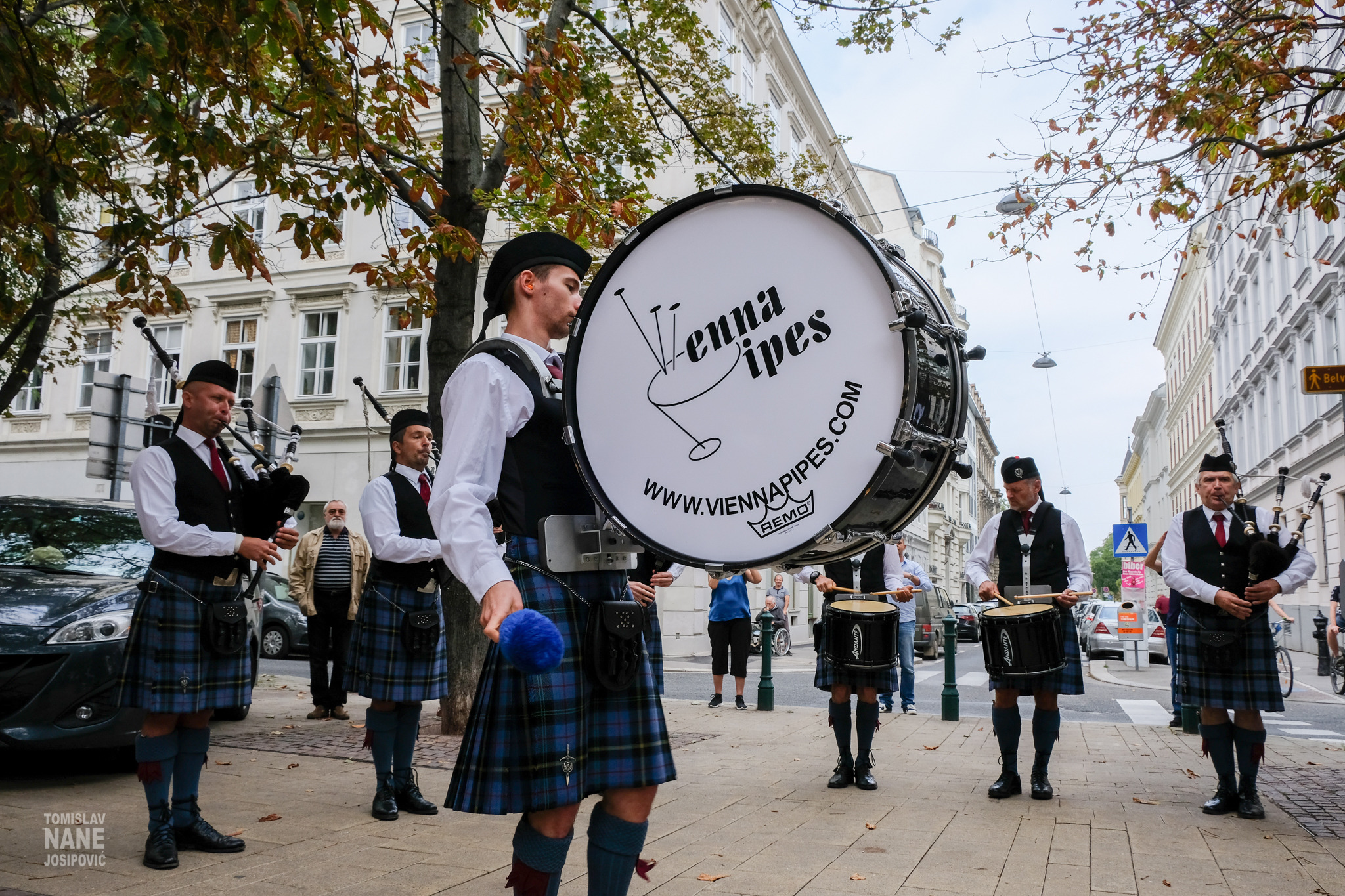 Vienna Pipes and Drums Video Wieden
