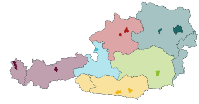 Die Lizenzen für die 5G-Frequenzen sind in zwölf Regionen aufgeteilt. | Foto: RTR
