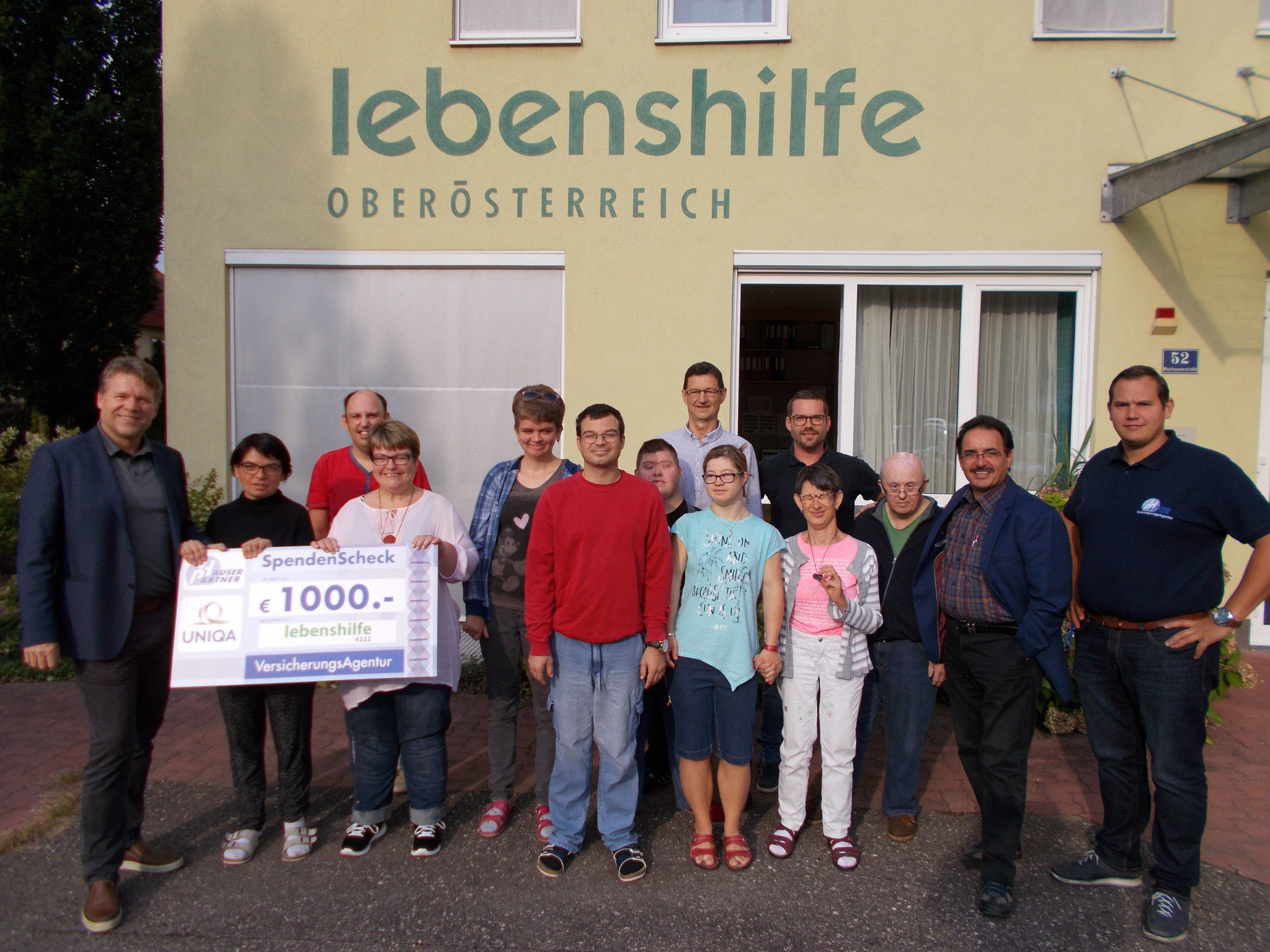 Doppelte Unterstützung für die Lebenshilfe - Perg