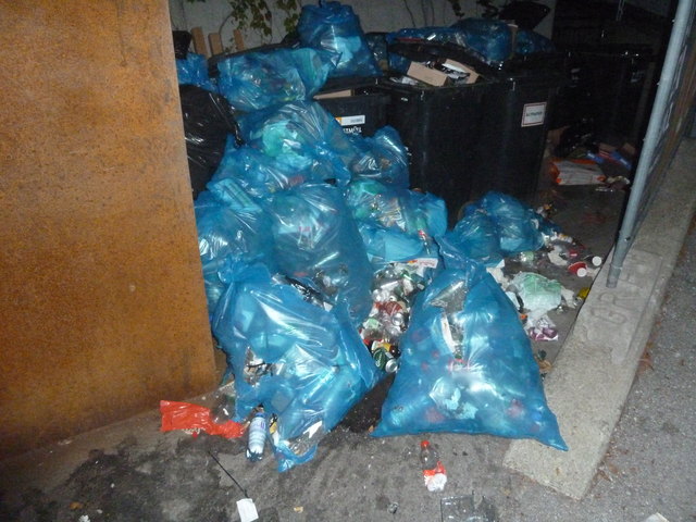 Abfallwirtschaftskonzept 0815 in der Ökostadt Graz?