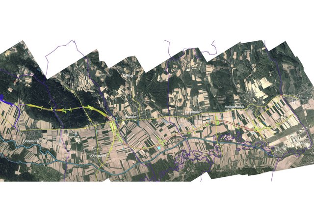 Der Ostteil der geplanten Schnellstraße S7 soll von Dobersdorf bis zur Staatsgrenze bei Heiligenkreuz führen. | Foto: ASFINAG
