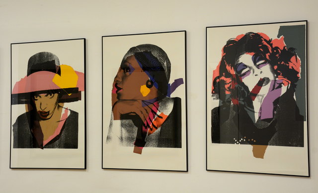 die Ausstellung im Heimatmuseum, American Pop-Art, zeigte unter anderem Bilder von Andy Warhol