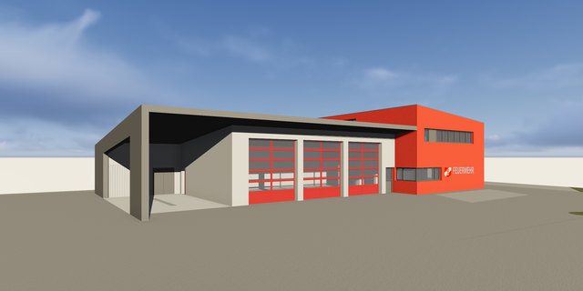 <f>Die Planung</f> für das neue Rüsthaus ist abgeschlossen.