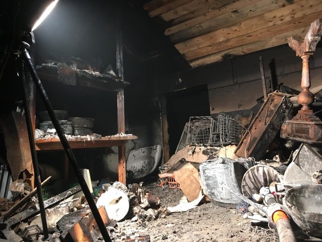 Großer Feuerwehreinsatz bei einem Gasthof in Keutschach wegen einem Dachboden-Brand | Foto: Christoph Mayer, FF Reifnitz