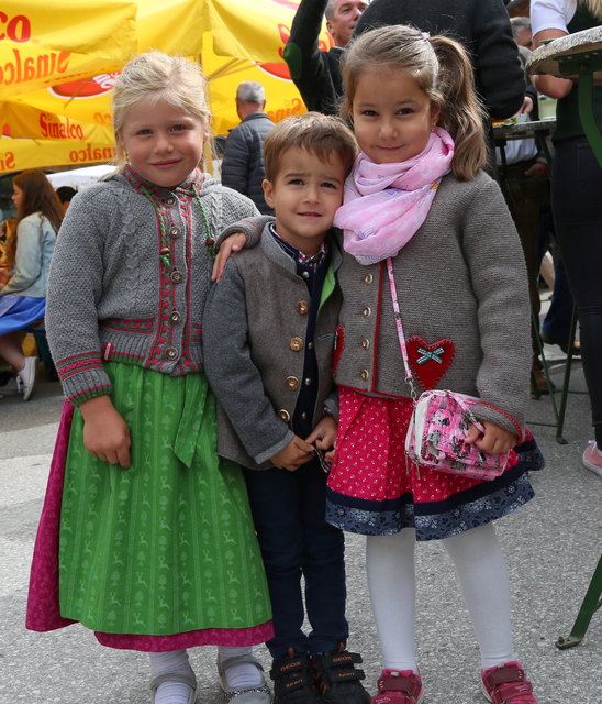 Magdalena Geisler, Daniel und Marlene Schlosser ein zünftiges Drio.