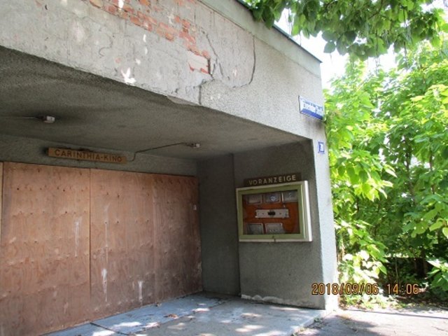 &lt;f&gt;Carinthia-Kino rückt nun&lt;/f&gt; in den Fokus der Bergwacht: "Grundstück muss im Sinne der Ortsbildpflege bereinigt werden!"  | Foto: Bergwacht Klagenfurt