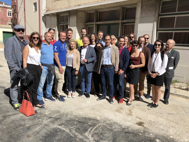 Hub Creativo do Beato by Startup Lisboa. Ein Creative Hub, der Start-ups als Anlaufstelle und Starthilfe dienen soll.