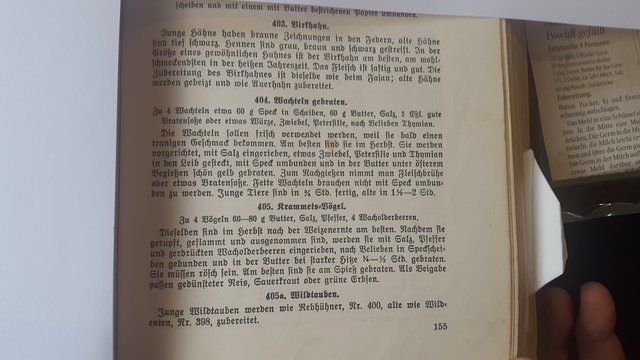 Rezept in alter Schrift
