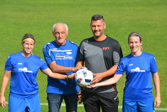 Neuer Trainer: Susanna Koch-Lefevre, Alfred Weber, Rene Mahlknecht und Stefanie Koch-Lefevre