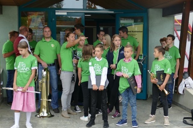 Die Little Big Band Eggersdorf macht sich schon bereit
