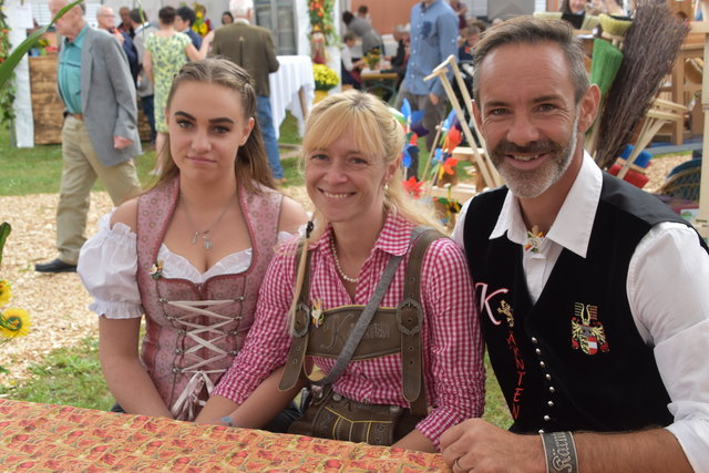Kimberly, Sabine und Gerald