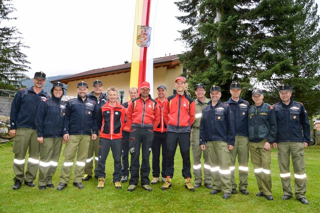 Auch die Bergrettung kam bei der Übung zum Einsatz | Foto: BFKdo Spittal
