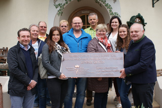 Organisationsteam, Bürgermeister und Jurymitglied | Foto: Gemeinde Dienten