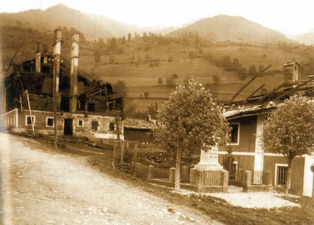 Brand Gemeindehaus 1935 | Foto: FFW Uttendorf