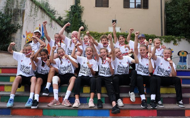 Tiroler Mädchenfußballmannschaft