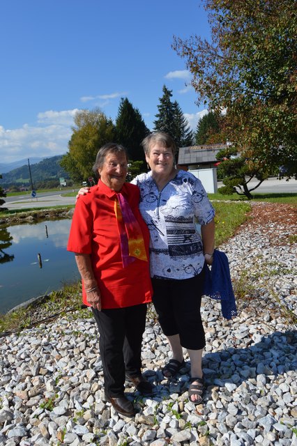 Mutter und Tochter: Bibiana Tilke (103) und Monika Hinteregger (72)