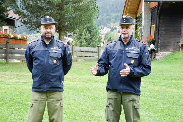 Harald Ebner, Kat-Zug Leiter für Spittal und Leiter des Organisationsteams (li.) und Kurt Schober, Bezirksfeuerwehrkommandant von Spittal | Foto: BFKdo Spittal