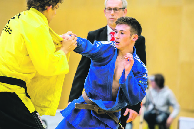Daniel Leutgeb (re.) kämpft in wenigen Tagen in Buenos Aires bei den Youth Olympic Games. | Foto: Sellner Fotografie