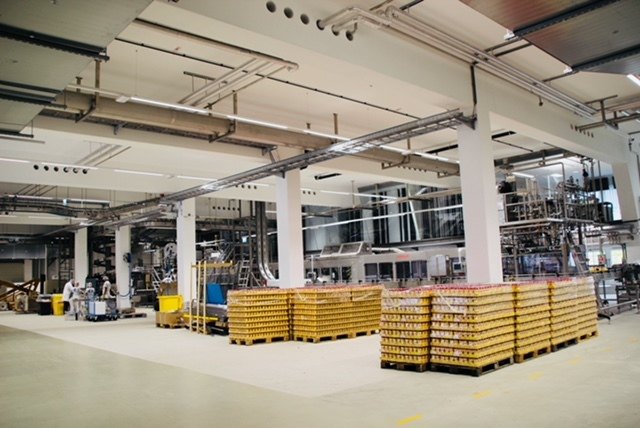 Ennstal Milch investierte rund 25 Millionen Euro in eine 6.700 Quadratmeter große Produktionshalle sowie in drei neue Getränke‐Abfüllanlagen. | Foto: Ennstal Milch KG
