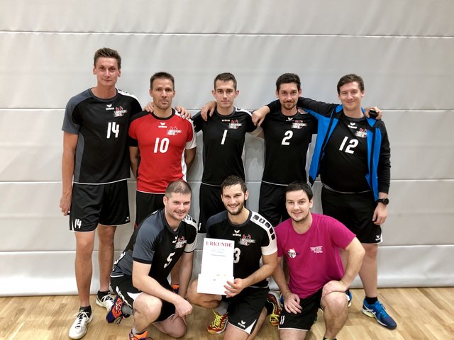 Die Herren der Landsberg Devils legten bei den Steirischen Volleyballtagen einen guten Saisonstart hin. | Foto: Landsberg Devils