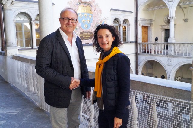 Erich Kofler übergibt sein Amt an Elisabeth Huber | Foto: KK/eggspress