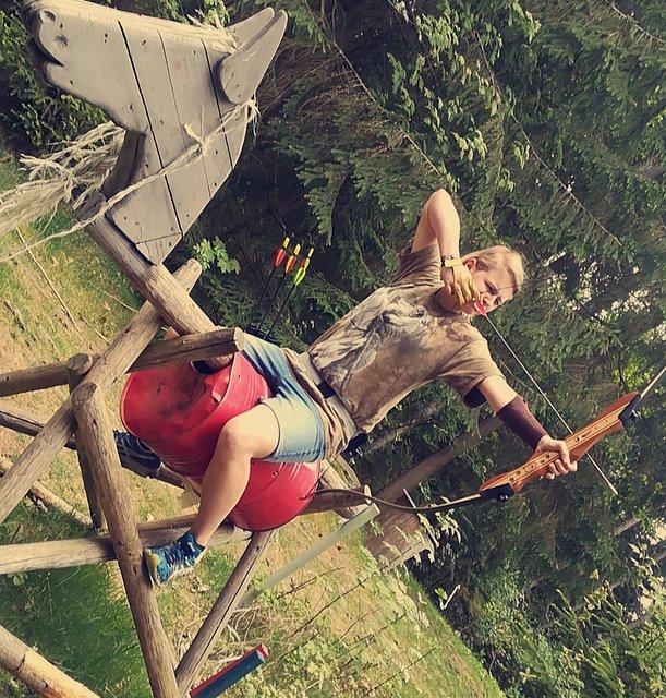 &lt;f&gt;Adriana Messner&lt;/f&gt; ist begeisterte Bogensportlerin. | Foto: Messner