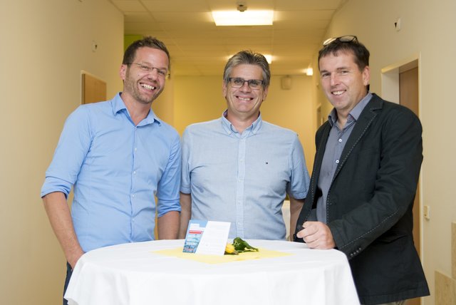 Gregor Huber, Maximilian Tomka und Harald Weiß (v.l) | Foto: Fuchs