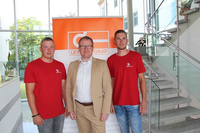 Markus Haslinger, Stefan Graf und Sebastian Frantes