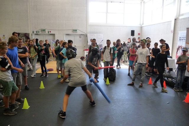 Die Voitsberger Hak-Schüler konnten sich in verschiedenen Sportarten erproben.