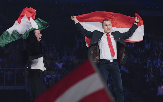 Patrick Reitbauer aus Birkfeld holte im Bewerb der Maler Gold bei den Euroskills in Budapest. | Foto: Wirtschaftskammer Steiermark Konstantinov/Kanizaj