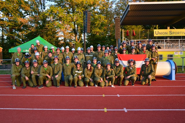 Gruppenbild aller Teilnehmer aus dem Bezirk Linz-Land | Foto: Alfred Pils