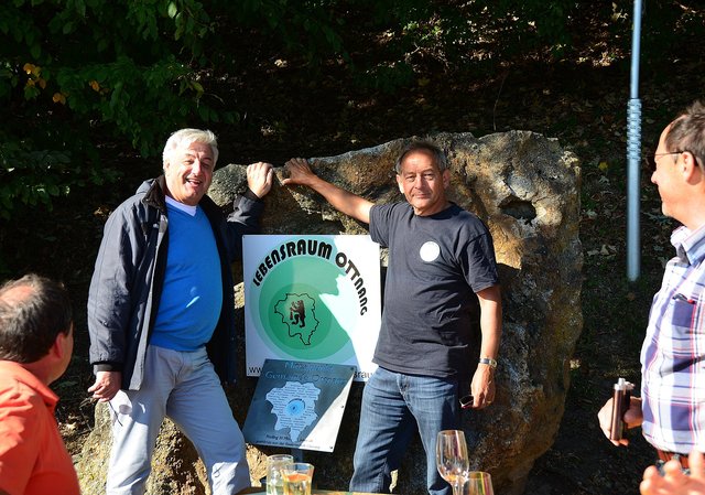 Bm Friedrich Neuhofer und Obmann Arnold Schmidinger