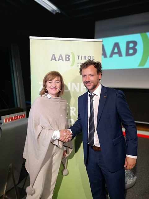 AAB Landesobfrau Beate Palfrader, Stellvertreter Florian Riedl