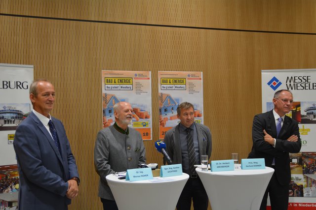 Die "Bau &amp; Energie" am Messegelände in Wieselburg war ein voller Erfolg.