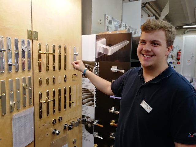 Seit September ist Scheuhammer Lehrling im Neubauer Betrieb Schmidtschläger.