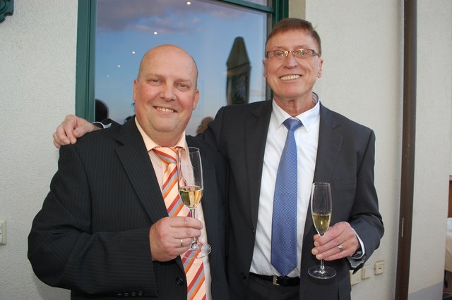 Ewald und Karli waren das erste verpartnerte Paar in Mistelbach. | Foto: Schingerling